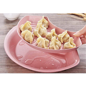 Professional Made Biodegradable Plastic Baby Dumpling Dinner Plate