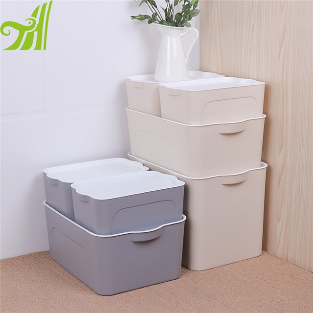 Top Sale Box Rectangle Plastic Container Bins