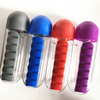 Tritan Material Featured Color Pill Organizer Water Bottle For 7 Days