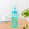 Creative Button Water Bottle Travel Mist Spray Plastic Water Bottle