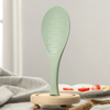 Free Sample Heath Wheat Straw Plastic Baby Rice Spoon