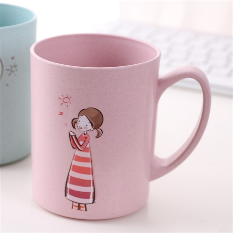 Eco Life Wheat Straw Water Bottle 