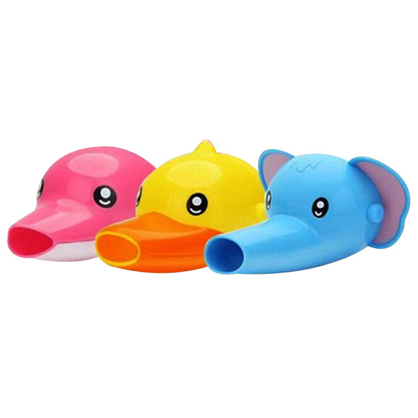 Shower Products Baby Tubs Cartoon Faucet Extender Children Animal Sink Faucet Kids Bathroom Baby Sink Water Tap Shower Swimming