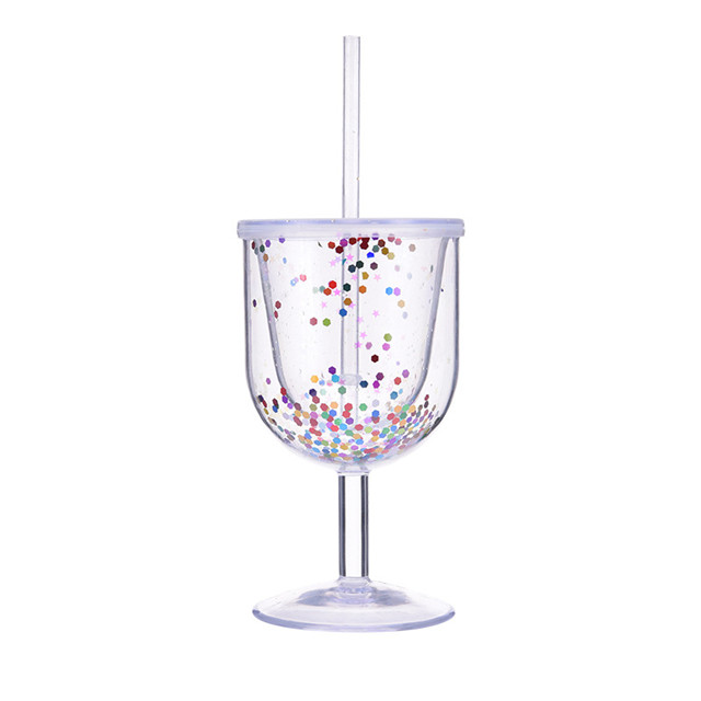 New Products Plastic Cocktail Cup, Double Wall Plastic Beer Cup, Plastic Drinking Cup