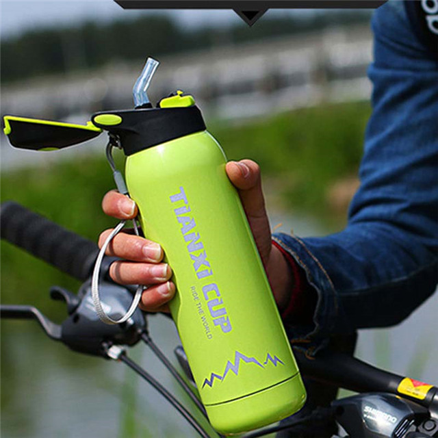 Home Garden Stainless Steel Water Bottle Thermos Vacuum Flask Sports Water Bottle Bottledjoy