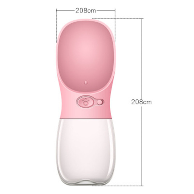350ML Dog Travel Water Bottle, Portable Dog Water Bottle, Dog Water Bottle For Outdoor