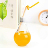 Bulb Shaped 300ml Plastic Bottle For Juice