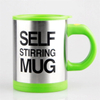 Double Insulated Self Stirring Mug Electric Lazy Automatic Mixing Stainless Steel Travel Coffee Mug
