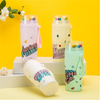 Creative Design Double Wall Glass Bottle For Kids, School Water Bottle Wholesaler