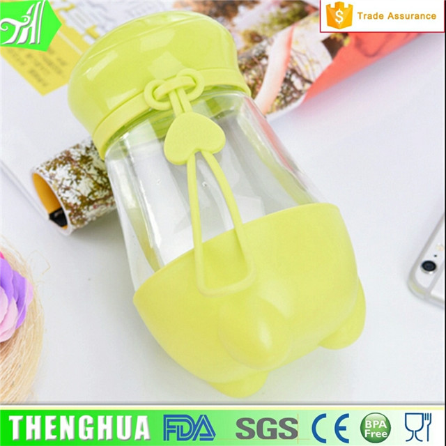 factory custom fancy glass sport water bottle wholesale