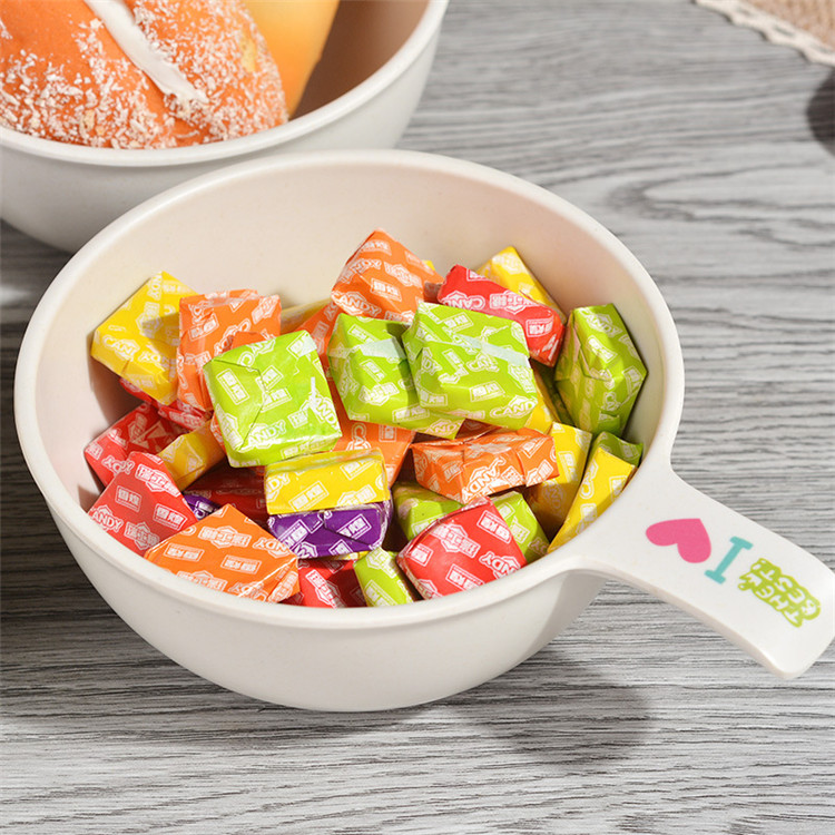 Cartoon Kitchen Bamboo Fiber Salad Bowl Set Baby