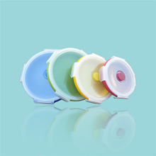 4pcs Silicone Folding Lunch Box, Food Storage Containers