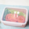Greenhouses China Wholesale Plastic Bento Box 3 Compartment Bamboo Dinnerware Set For Kids