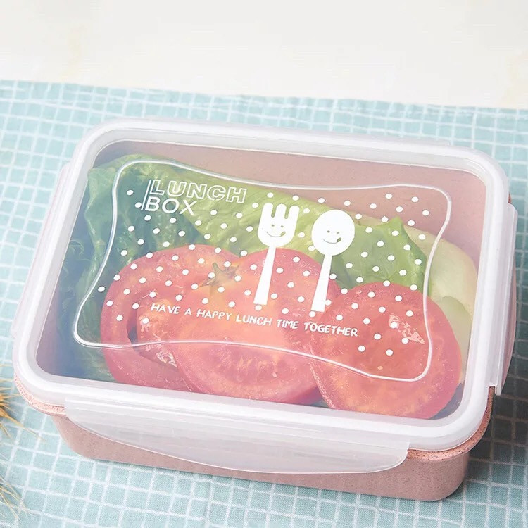Greenhouses China Wholesale Plastic Bento Box 3 Compartment Bamboo Dinnerware Set For Kids
