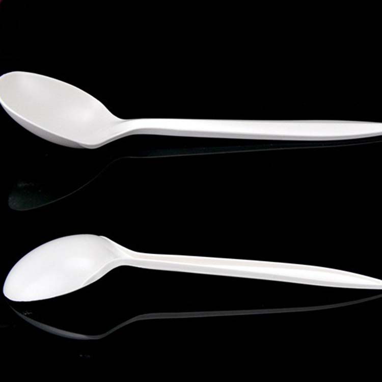 Disposable Degradable Corn Plastic Baby Coffee Spoon