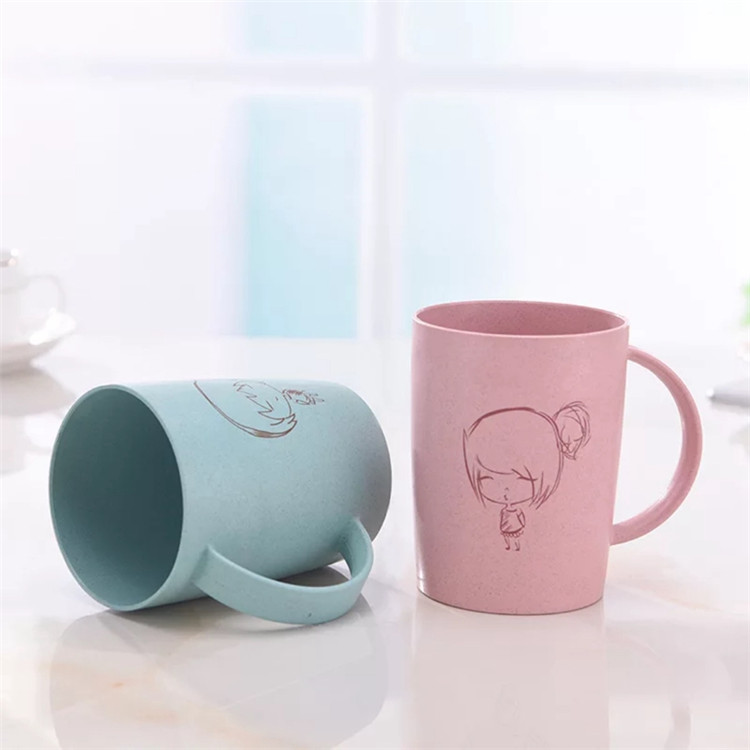 Eco-Friendly Wheat Straw BPA Free Coffee Mug 