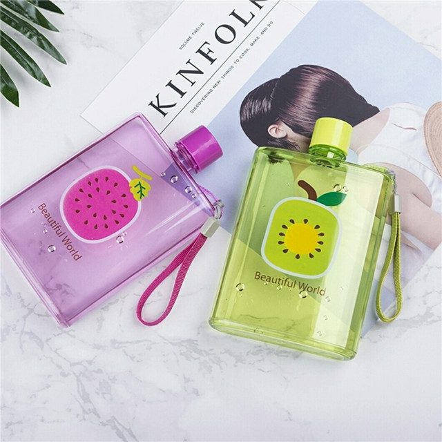 Hot Selling Unique Design BPA Free Flat Mini Water Bottle