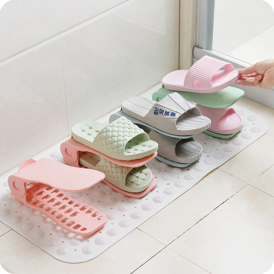 Hot Selling Adjustable Plastic Shoe Rack Organizer