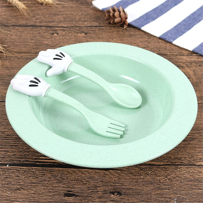 Environmentally-Friendly Indian Mr Tableware Toy With Cartoon Dinnerware Set