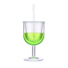 New Products Plastic Cocktail Cup, Double Wall Plastic Beer Cup, Plastic Drinking Cup