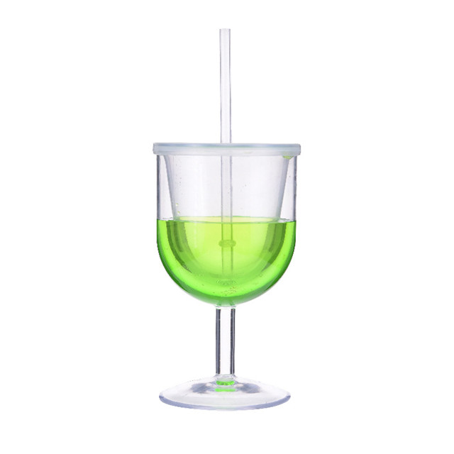New Products Plastic Cocktail Cup, Double Wall Plastic Beer Cup, Plastic Drinking Cup