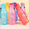 Clear/ Frosted Design BPA Free Water Bottle, Portable Water Bottle For Kids