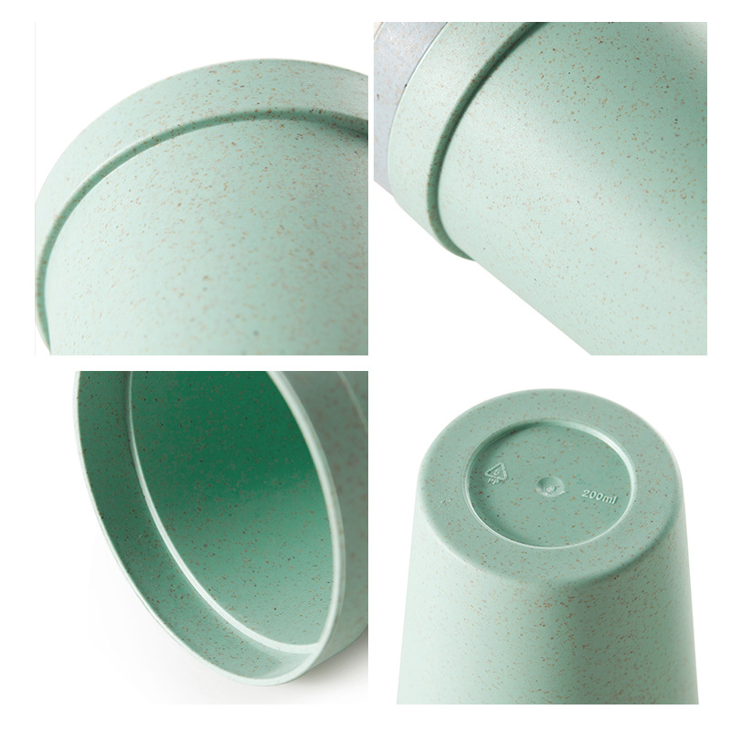 Wholesale Eco-friendly Classics Biodegradable Bamboo Reusable Coffee Cup set