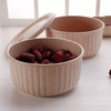 Non-toxic Cute Wheat Straw Biodegradable Salad Bowl Noddles