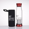 My Bottle Glass Water Bottle, Glass Drinking Bottle with Filter