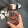Free Sample High Borosilicate Glass Water Bottle, 150ML My Cup Glass Water Bottle