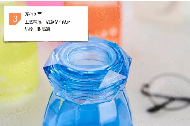 Diamond Style Water Bottle