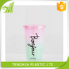 Double Wall Plastic Ice Cup Water Bottle