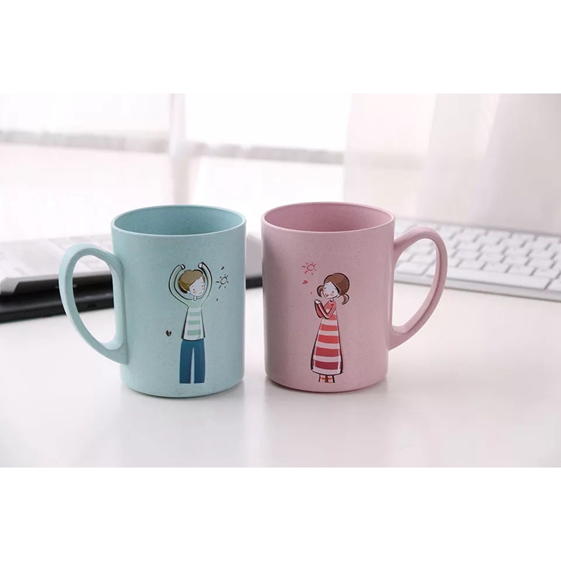 Combo Mouthwash Durable Standard Match New English Style Biodegradable Toothbrush Holder