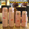 Fashion Pink Lid BPA Free 750ml Stainless Steel Water Bottle