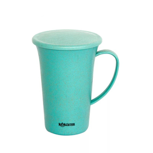 New Wheat Straw Plastic Water Bottles Degradable Water Bottle with Lid
