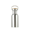Custom Vacuum Bottle Thermos With Bamboo Cap, Free Sample Double Wall Stainless Steel Water Bottle