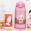Stainless Steel Baby Bottle, Stainless Steel Water Bottle with Straw