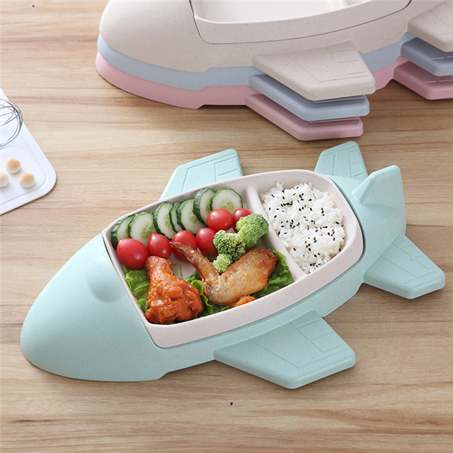 Promotion Gifts Bamboo Fiber Food Container, Plastic Food Container For Kids