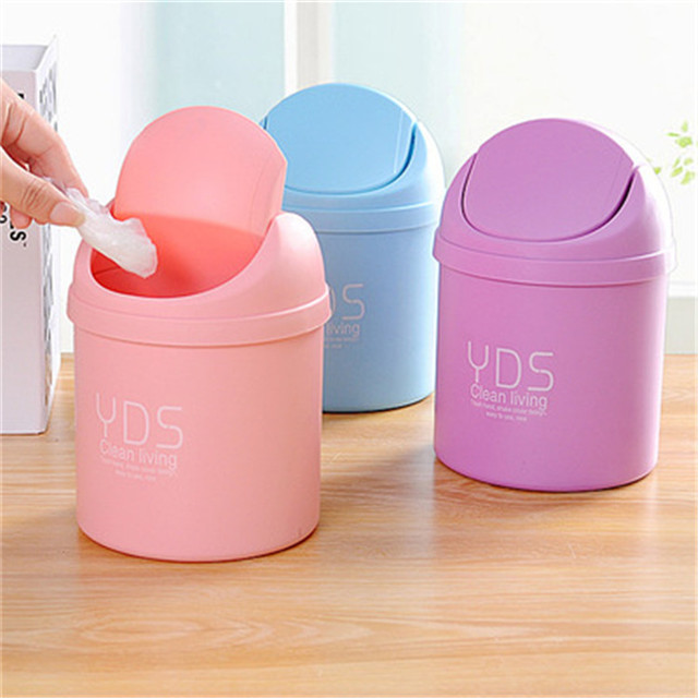 Hot Selling New Stylish Portable Mini Plastic Car Trash Bin