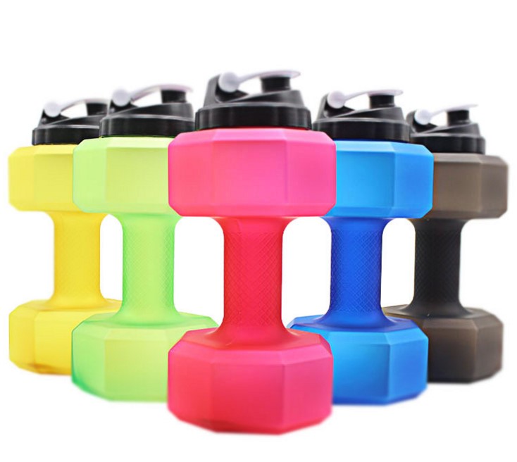 dumbbell water bottle