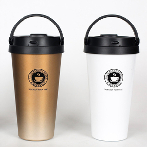 500ML Stainless Steel Beer Mug With Lid