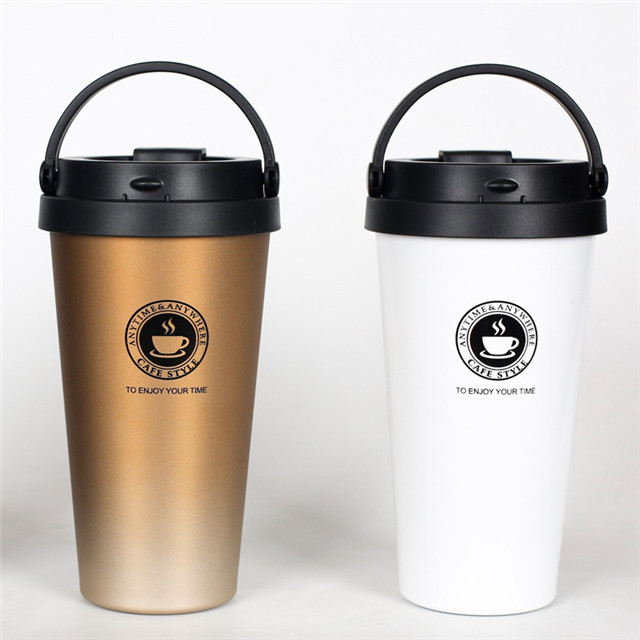 500ML Stainless Steel Beer Mug With Lid
