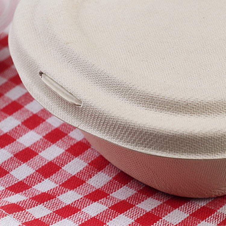 Wholesale Disposable Biodegradable Kraft Paper Bento Lunch Box With Lid