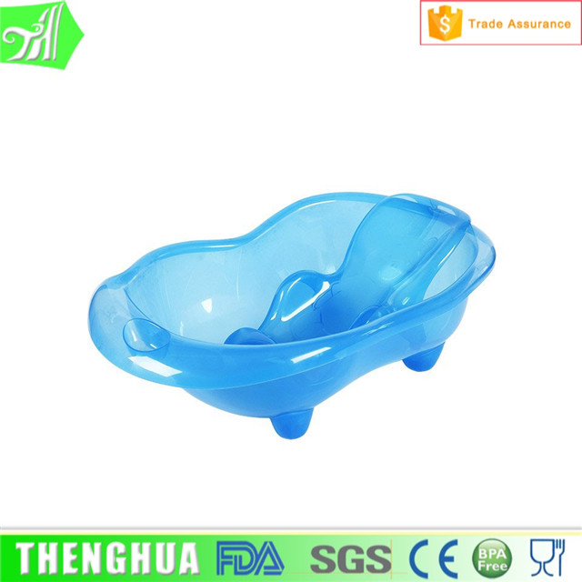 Wholesale Transparent Color Baby Bath Tub Portable