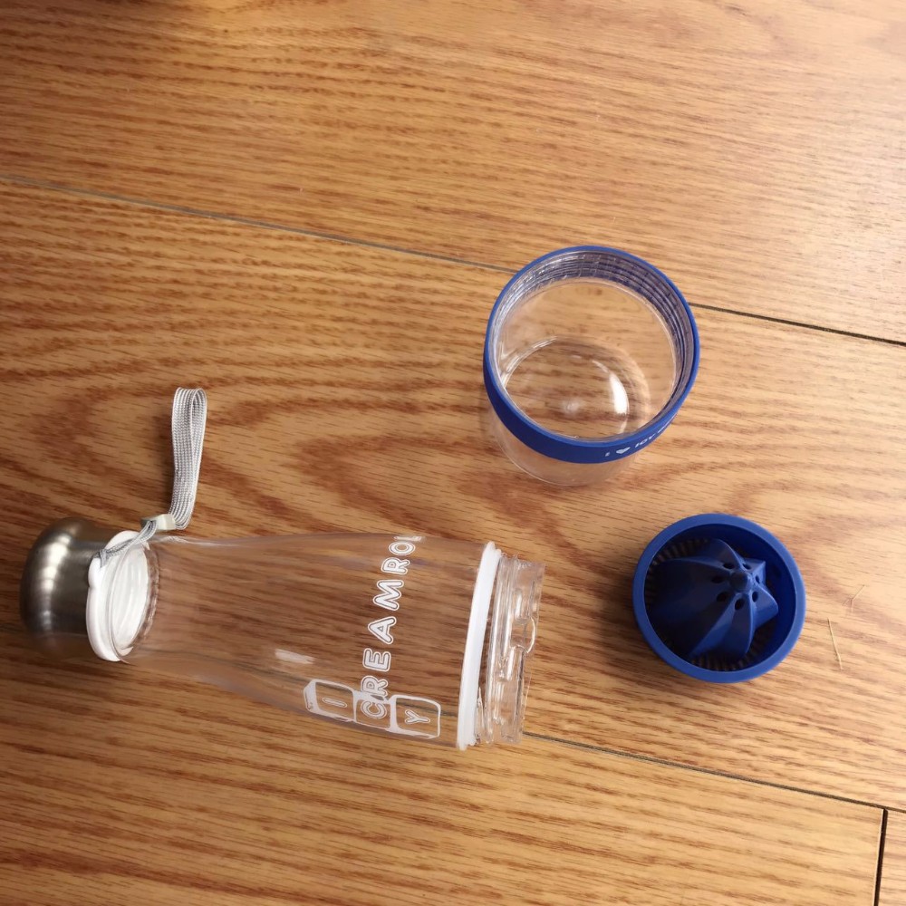 New Products Clear Plastic Fruit Infuser Water Bottle