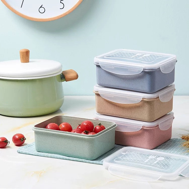 Greenhouses China Wholesale Plastic Bento Box 3 Compartment Bamboo Dinnerware Set For Kids