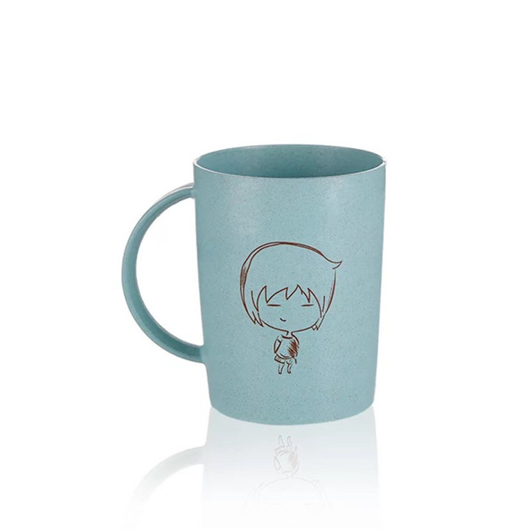 Eco-Friendly Wheat Straw BPA Free Coffee Mug 