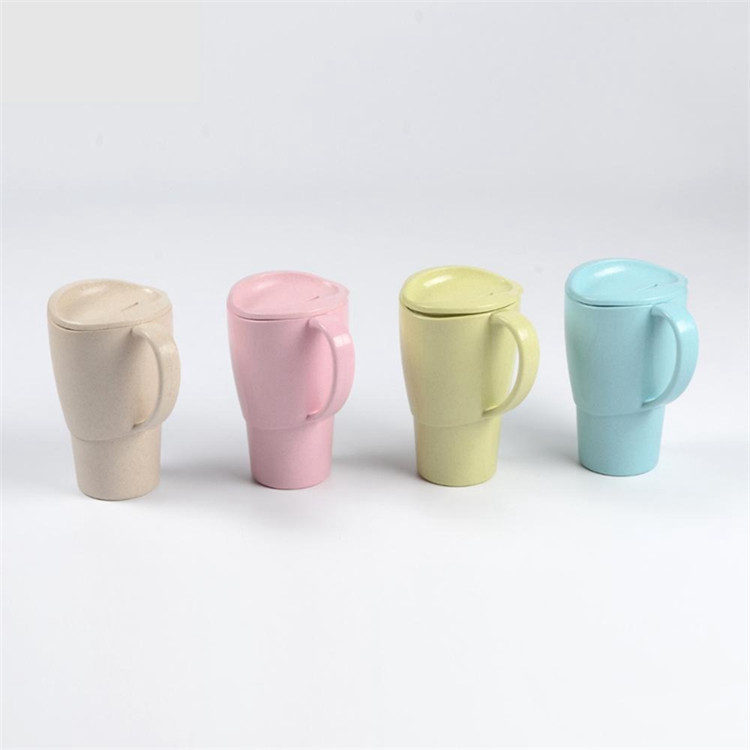 Latest Eco Friendly Reusable Wheat Straw Cup 
