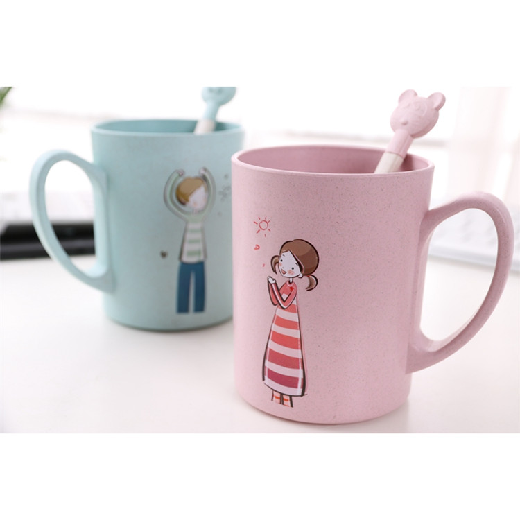 Eco Life Wheat Straw Water Bottle 