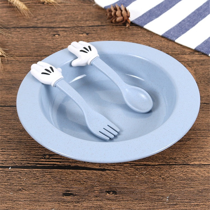 Environmentally-Friendly Indian Mr Tableware Toy With Cartoon Dinnerware Set
